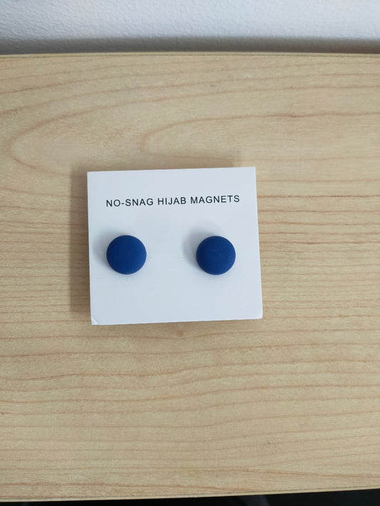 Explore our Hijab Magnets in Royal Blue Twin-Pack for a bold and stylish solution to securing your hijab. Shop now at Hikmah Boutique for magnetic hijab clips online.