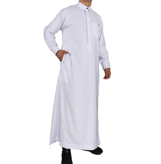 Saudi Men's Thobe in White