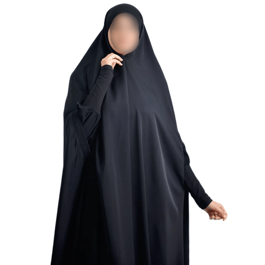 Long Jilbab With Sleeves Free size