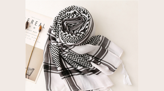 Dive into the cultural richness of the Middle East with our collection of Keffiyeh, Shemagh, and Ghutra at Hikmah Boutique. Discover the symbolism, differences, and meanings behind these iconic headpieces.