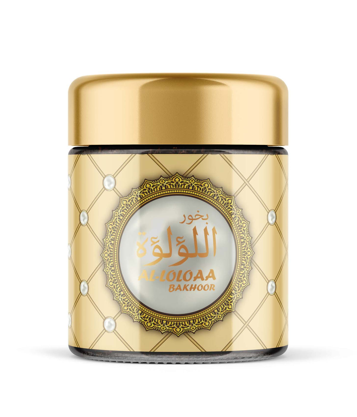 Indulge in the exquisite blend of high quality Oud oil, Oud wood, Sandalwood, Amber, Roses, and Saffron in Bakhoor Incense Al-Loloaa, exclusively at Hikmah Boutique. Elevate your ambiance with the finest Bakhoor, Bakhour, Oud, and incense collection, all offered at reasonable prices.