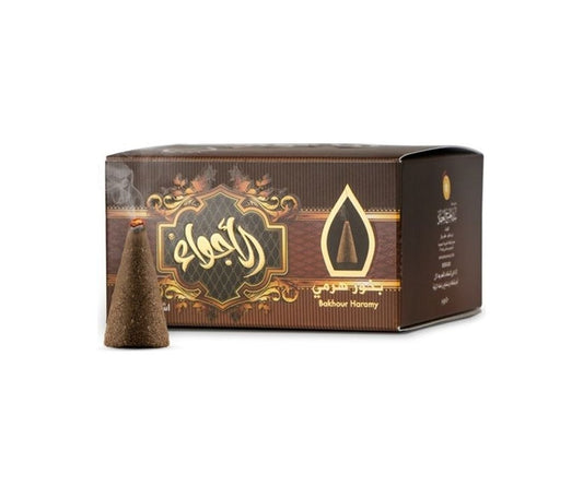 Introducing the latest innovation in incense technology: Bakhoor Incense Pods by Hikmah Boutique. Notes include saffron, floral, amber and musk. With no need for charcoal, you can simply light the pod and let its beautiful aroma fill your home. Order now and enjoy the opulence of Saudi Arabia's finest incense.
