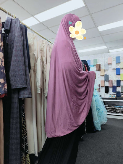 Experience style, comfort, and sustainability with our Dusty Purple Sleeveless Jilbab. Crafted from premium bamboo fabric, this exclusive piece from Hikmah Boutique redefines modest fashion. Order yours now!
