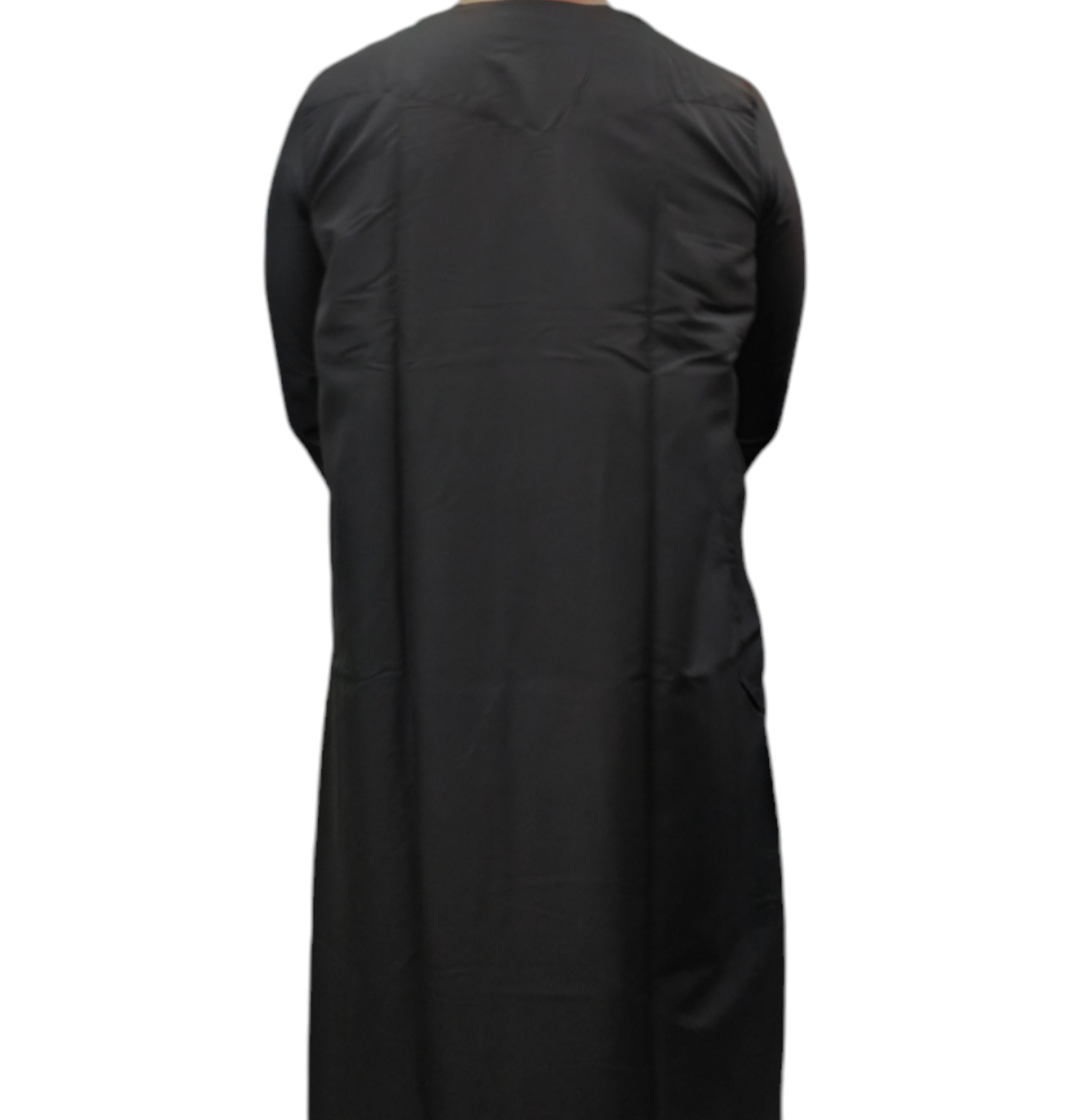 Black Thobe Daffah Emirati Style by Hikmah Boutique Australia. Featuring comfortable fabric, emirati style, this modest clothing is perfect for everyday wear. 