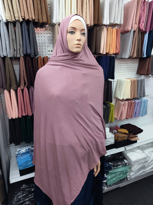 Shop our premium Jersey Hijab in Dusty Lavender at Hikmah Boutique. Discover soft, comfortable, and stylish hijabs perfect for any occasion. Affordable and lightweight, ideal for everyday wear. Visit our online hijab shop today!