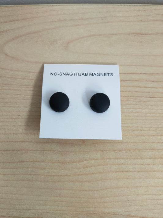 Discover our premium Hijab Magnets in Black Twin-Pack, offering a stylish and hassle-free solution for securing your hijab. Shop now at Hikmah Boutique for the best magnetic hijab accessories.
