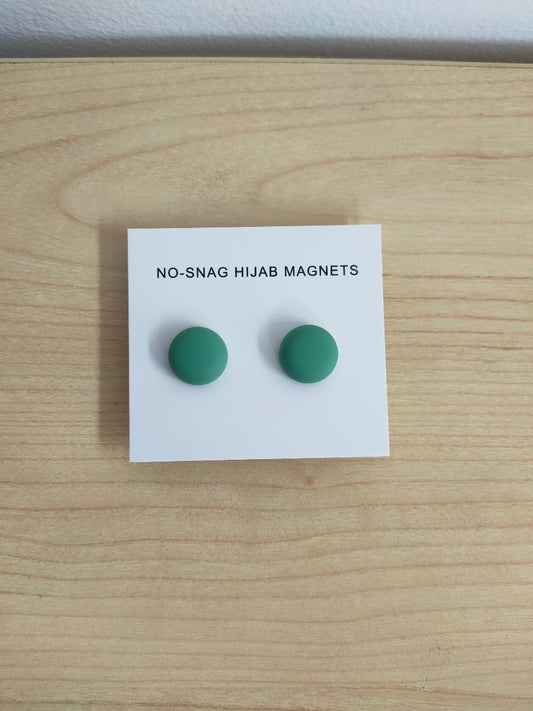 Elevate your hijab game with our Hijab Magnets in Dusty Green Twin-Pack, offering an elegant solution for securing your hijab. Shop now at Hikmah Boutique for magnetic hijab accessories.