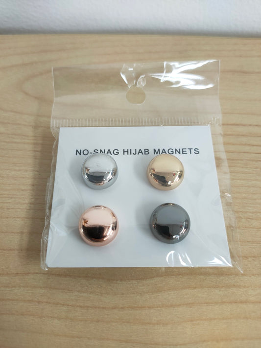 Discover our Golden Range 4 Pack Hijab Magnets at Hikmah Boutique. Keep your hijab secure all day with premium-quality magnets. Shop now For Hijab accessories!