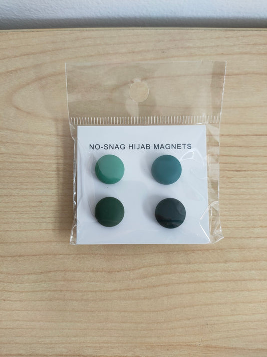 Elevate your hijab game with our Sea Green Range Hijab Magnets. Strong, stylish, and affordable. Shop now at Hikmah Boutique. Worldwide delivery available.