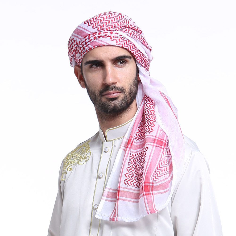 Arabic scarf style sale