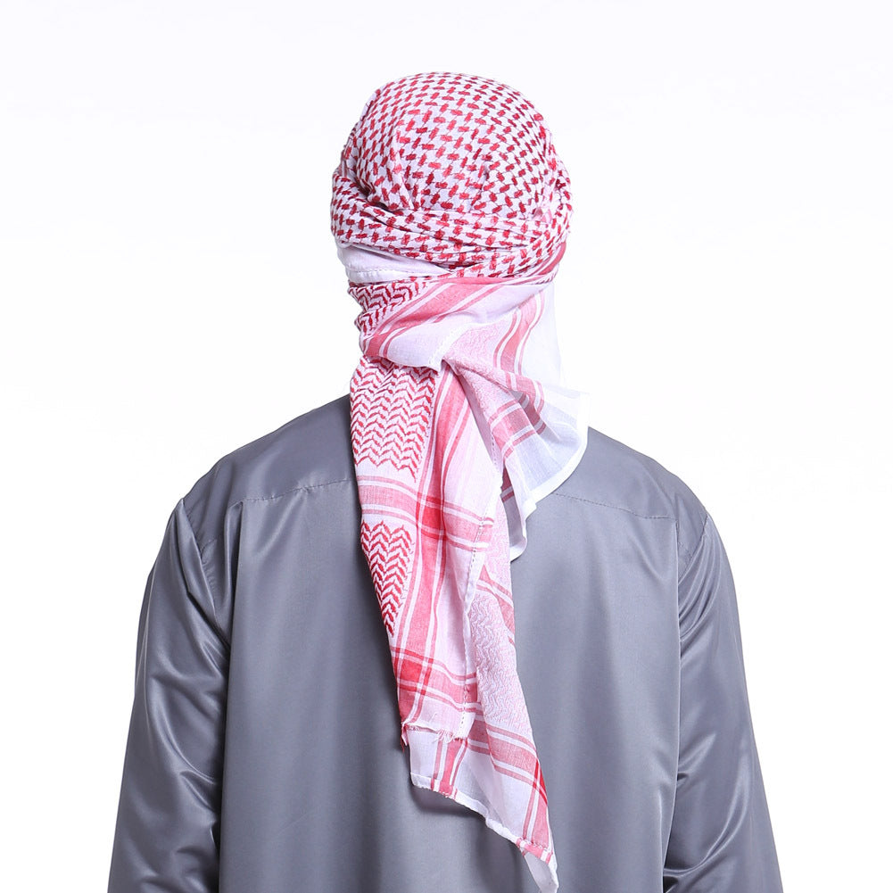 Elevate your style with Hikmah Boutique's Exclusive Red Keffiyeh Scarf Collection. Explore the vibrant tradition and contemporary flair of meticulously crafted scarves, including Red Shemagh options. Discover the Best Quality Red Shemagh for men and women. Shop now for authentic Palestinian heritage at Hikmah Boutique.