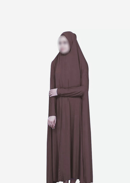 Discover our exquisite Lightweight Brown Jilbab crafted for modest clothing enthusiasts. Elevate your wardrobe with comfort and style. Shop now at Hikmah Boutique.