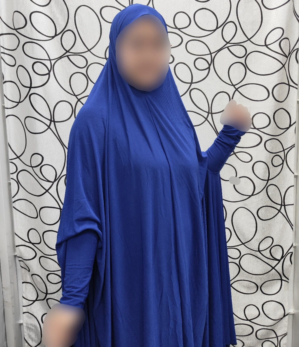 Experience the enchanting allure of our exclusive Lightweight Royal Blue Jilbab, meticulously crafted to perfection by Hikmah Boutique. Elevate your modest style with this timeless masterpiece that seamlessly combines elegance and comfort. Indulge in the captivating charm of our Lightweight Royal Blue Jilbab.