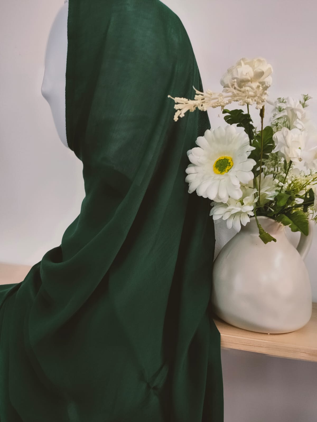 Introducing our stunning Modal Hijab in Emerald Green, a radiant addition to the wardrobe of modest women, exclusively at Hikmah Boutique! Crafted with care from premium modal fabric, gentle in touch and breathable, this modal hijab promises comfort and style that endures. Based in Australia, Deliver Worldwide.