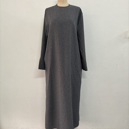 Buy the Modest Plain Abaya in Slate Grey at Hikmah Boutique Australia. Comfortable, modest fit with a timeless design. All sizes available at reasonable prices.