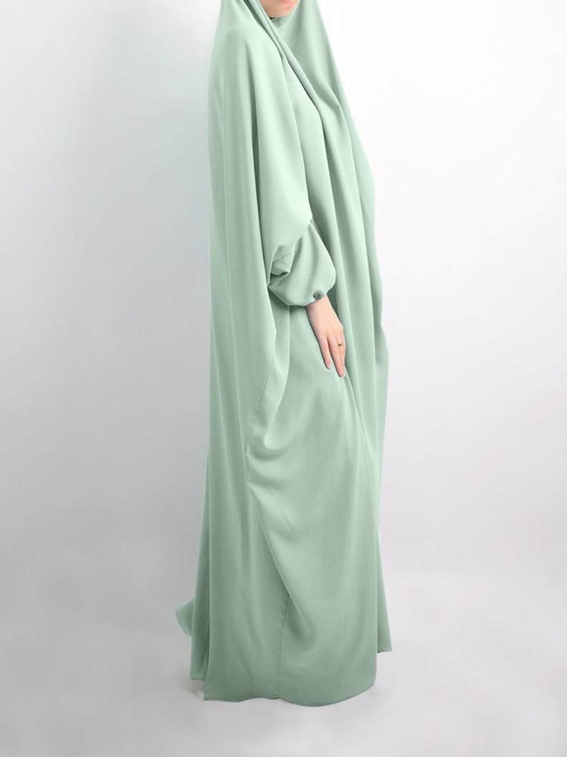 One Piece French Jilbabs – Elegance Meets Modesty Elevate your modest wardrobe with the One Piece French Jilbabs, exclusively available at Hikmah Boutique.