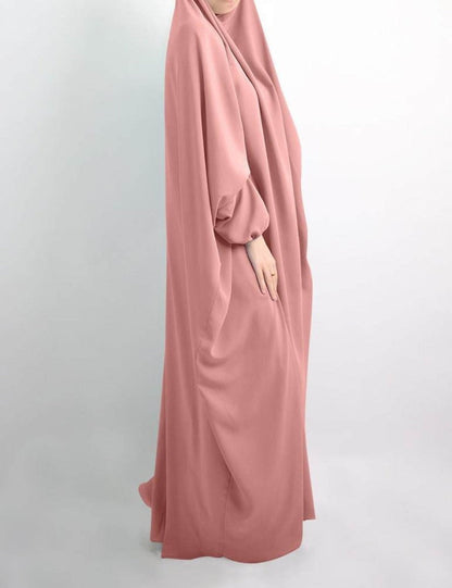 One Piece French Jilbabs – Elegance Meets Modesty Elevate your modest wardrobe with the One Piece French Jilbabs, exclusively available at Hikmah Boutique.