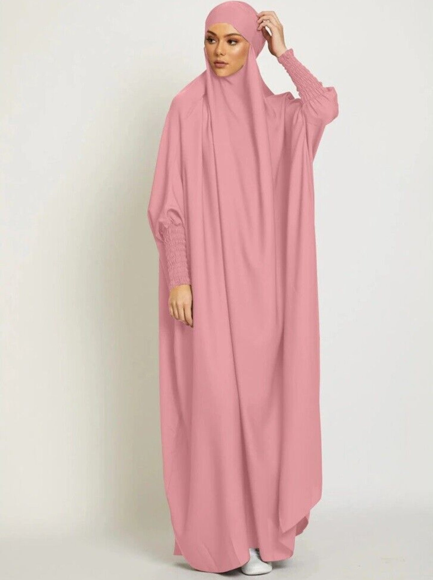 Pink jilbab clearance