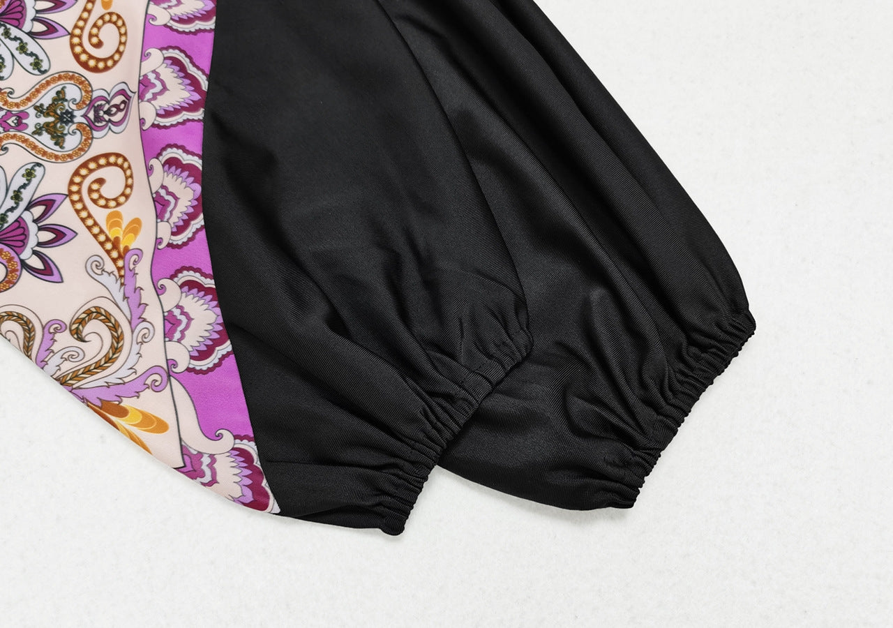 Printed Modest Swimwear 3-Piece Set for women at Hikmah Boutique. This stylish set includes a modest top, pants, and hijab ninjacap for full coverage. Shop Modest Swimwear at Australia’s top Modest Clothing Store.