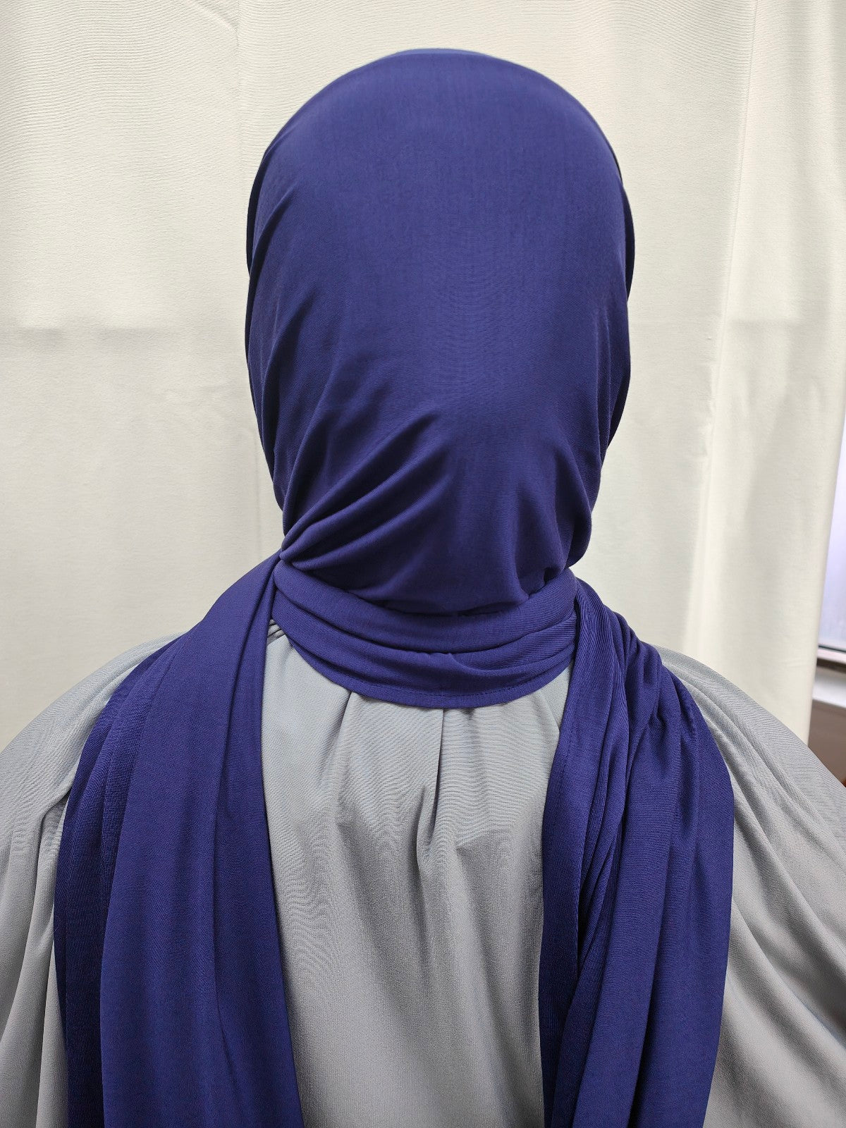 Discover the pinnacle of elegance and comfort with our Royal Blue Pure Bamboo Hijab, exclusively offered by Hikmah Boutique. This hijab seamlessly merges style, breathability, and eco-friendliness, making it the ideal choice for any occasion. Stay cool and confident with Hikmah Boutique's Premium Quality Hijabs.