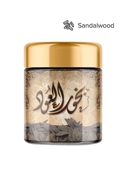 Experience the mesmerizing blend of Oud and sandalwood in Bakhoor Al-Oud by Hikmah Boutique. Indulge in the allure of authentic incense, Bakhoor, and Oud with this handcrafted masterpiece. Discover luxury, tradition, and enchanting fragrances at reasonable prices.