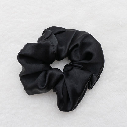 Indulge in the luxurious softness of our 100% silk scrunchies, designed to elevate your hair styling routine. Made from the finest quality 100% silk, these scrunchies offer an incredibly gentle, silky-smooth touch that helps minimize hair breakage and keep your tresses looking pristine. *Available in sizes 3.5cm & 6cm
