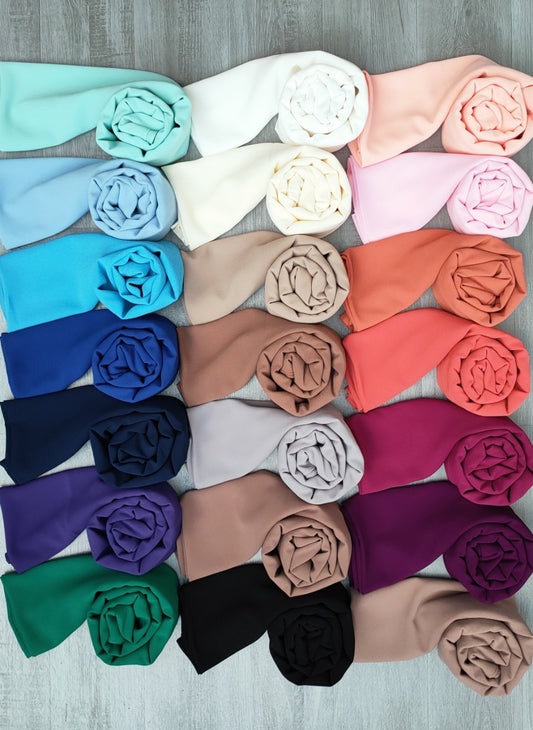 Luxury Chiffon Hijab 5 Pack Bundle