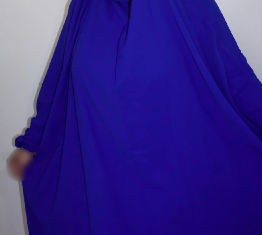 Long Jilbab With Sleeves Free size