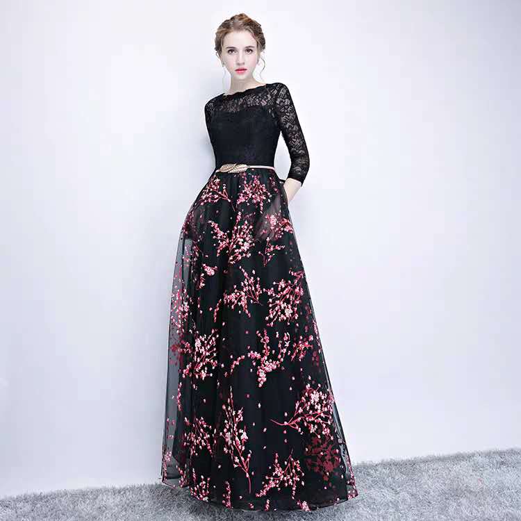 Etoile Floral Print Dress - Hikmah Boutique