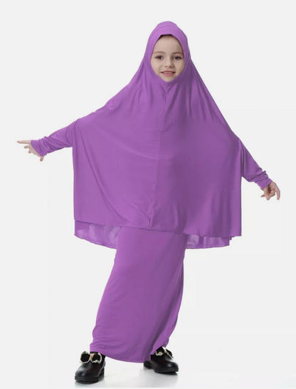 Girls Prayer Abaya Dress for Salah Namaz - Hikmah Boutique