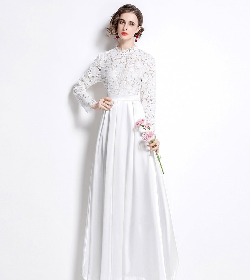 Elegance Redefined: Modest White Dresses | Hikmah Boutique Elegance Redefined: Modest White Dresses | Hikmah Boutique