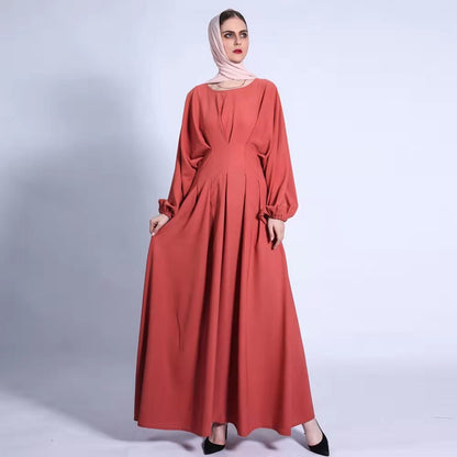 Pleated Abaya Dress